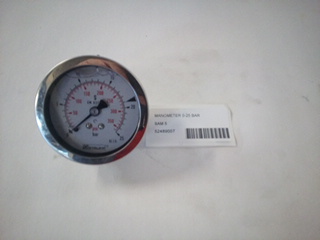 MANOMETER 0-25 BAR 